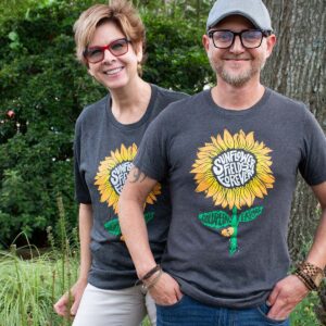 Goldpetal Farms Sunflower Fields Forever T-shirt